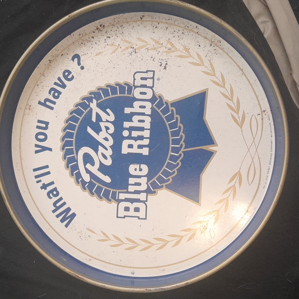 PABST Blue Ribbion Tray